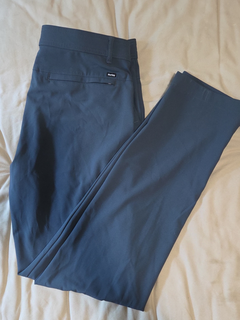 Hurley Men's Dark Navy Stretch Chinos